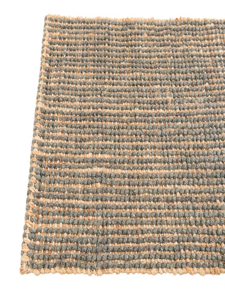Detail image of 2' 1 x 3' 3 Handmade Braided Jute Rug