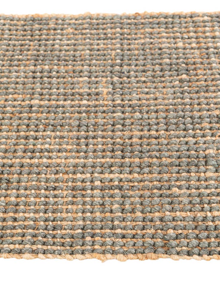 Detail image of 2' 1 x 3' 3 Handmade Braided Jute Rug