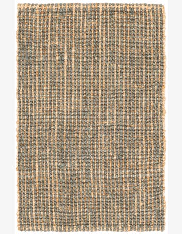 2' 1 x 3' 3 Handmade Braided Jute Rug