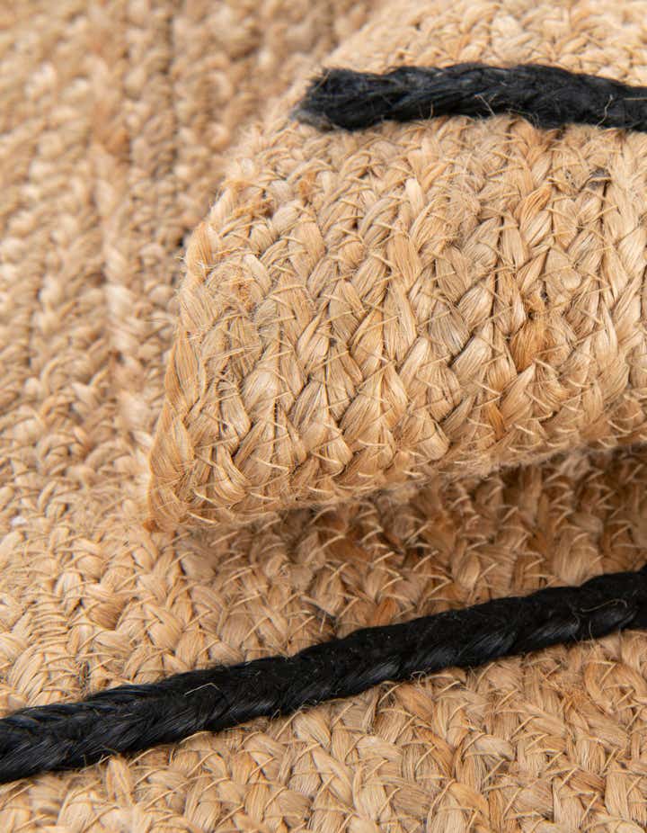 3' 1 x 3' 1 Hand Braided Kids Braided Jute Round Rug