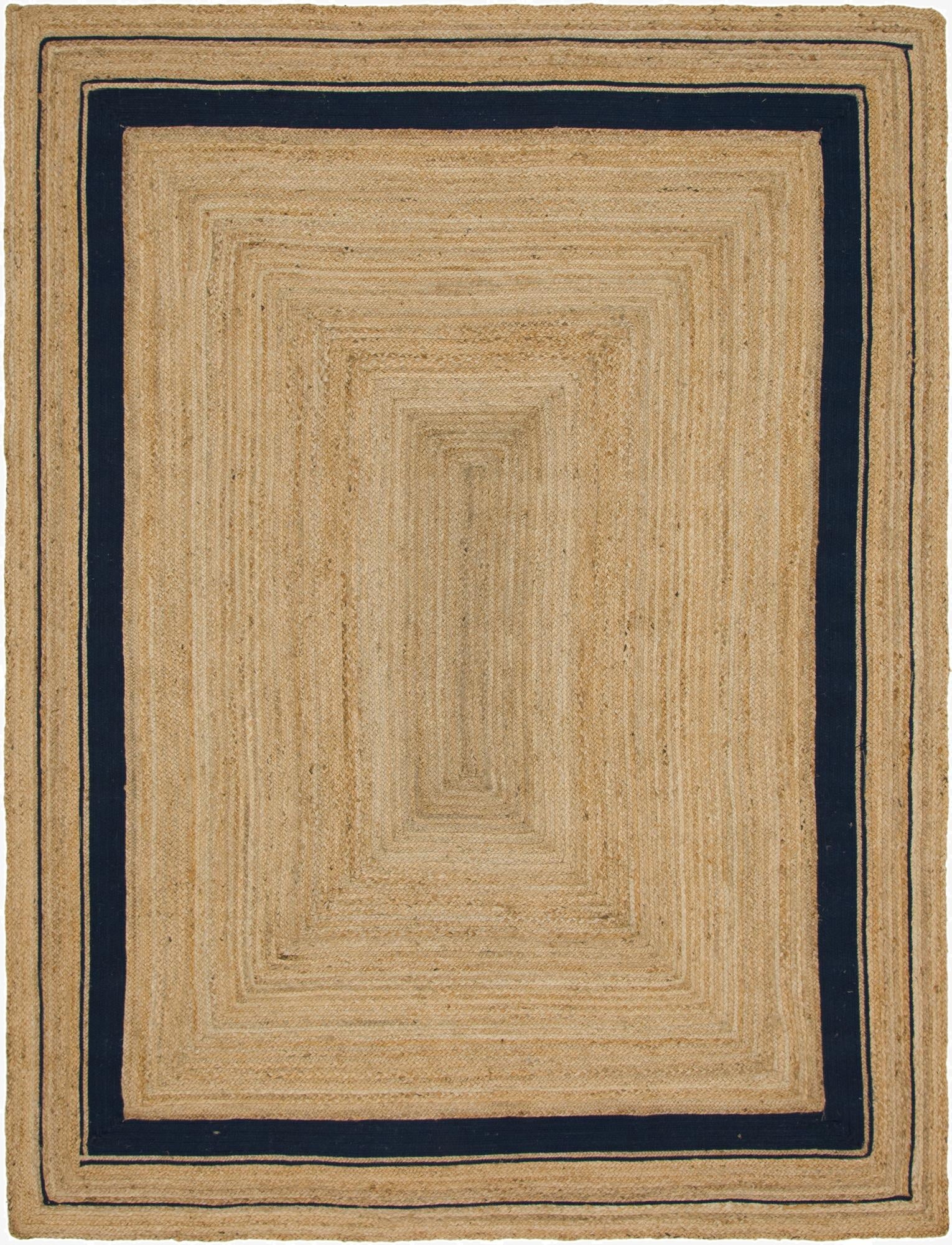 Primary image 9' x 12' 2  Hand Braided Jute Rug