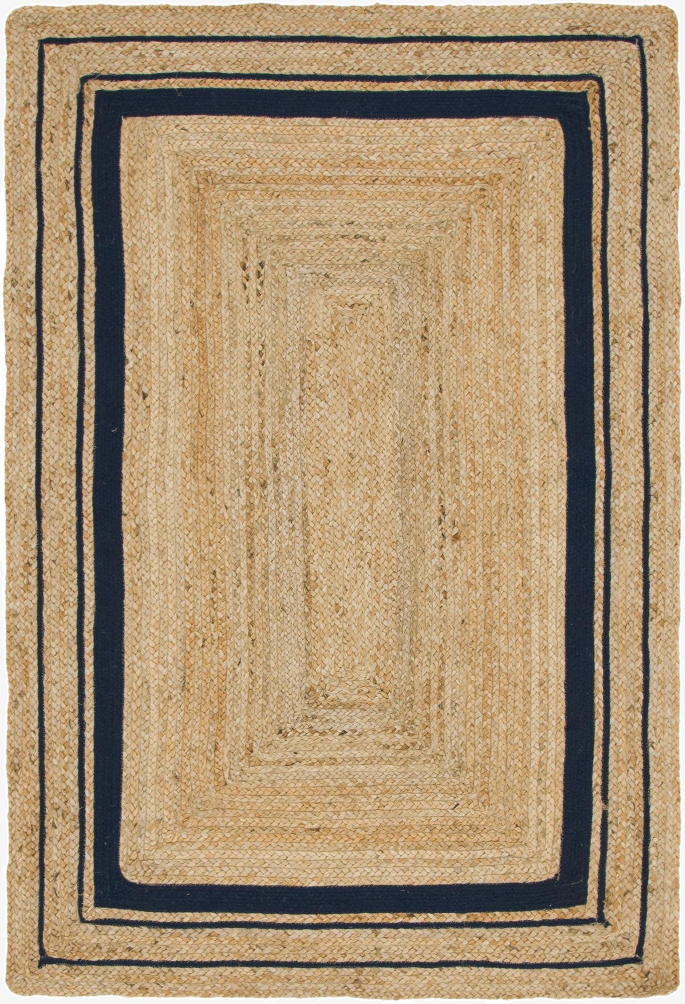 Primary image 4' 1 x 6' 1  Hand Braided Jute Rug