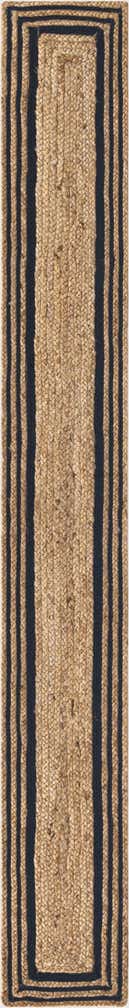 35cm x 305cm Handgefertigt Braided Jute Tischläufer Teppich