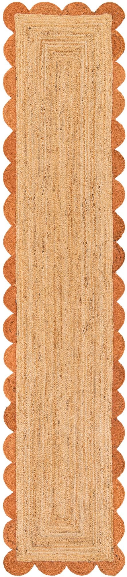 Rug Natural and Terracotta Swatch link