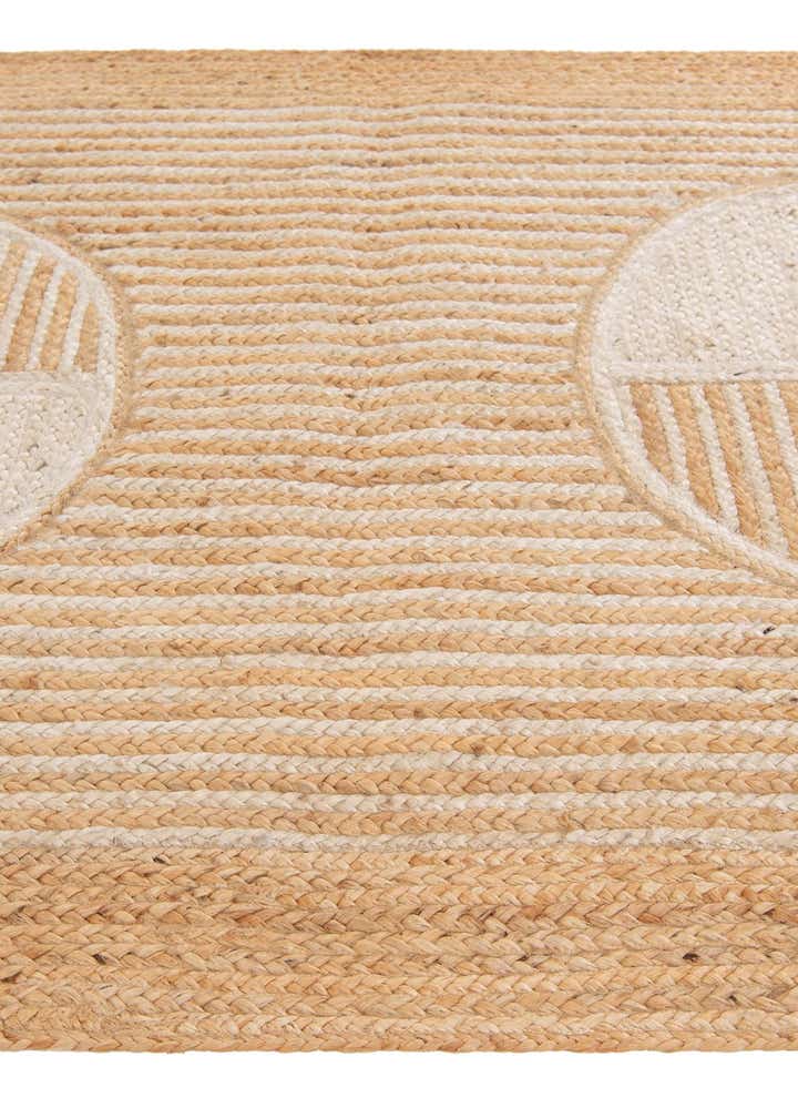 4' 1 x 6' 1 Handmade Braided Jute Rug