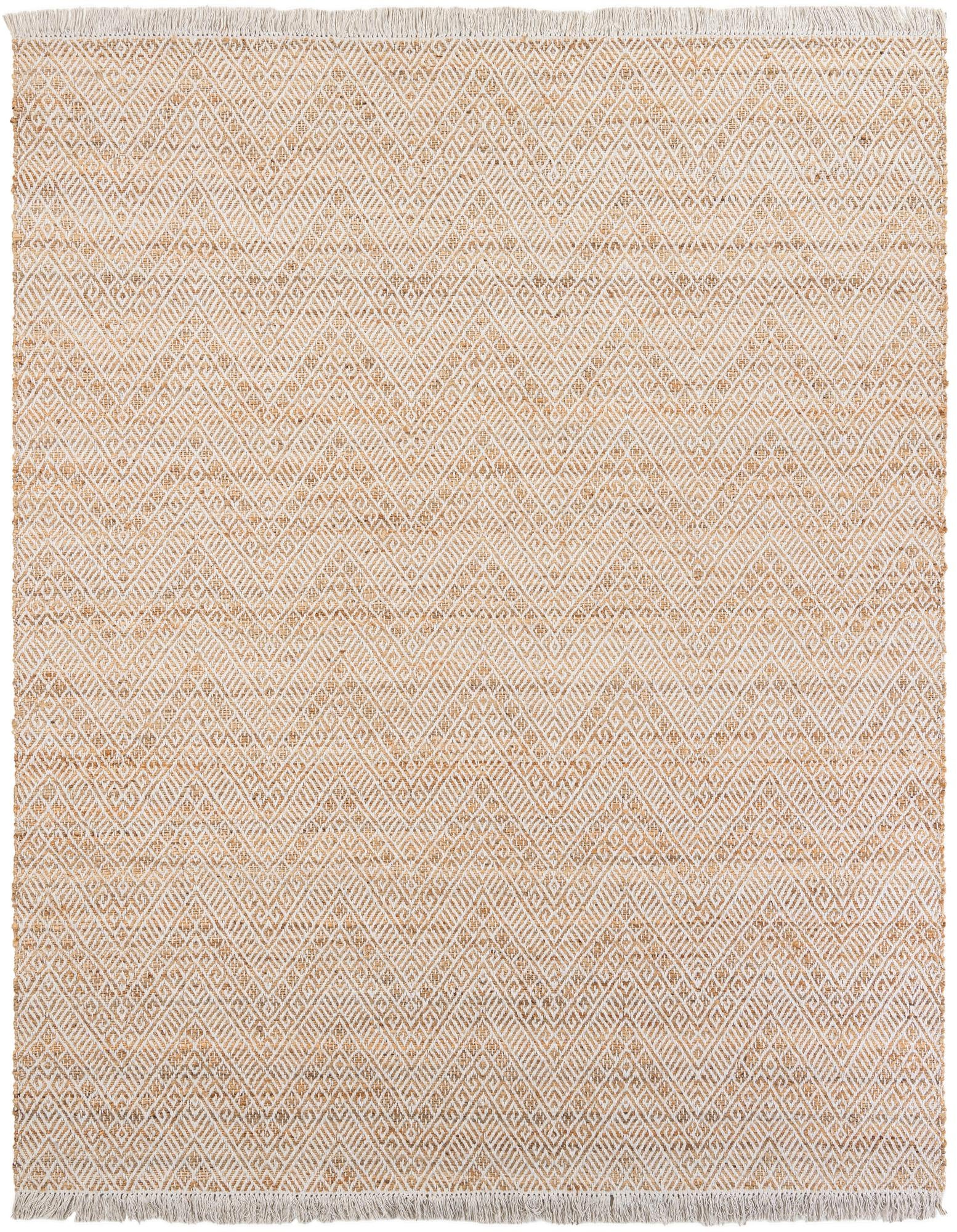7' 10 x 10' Handmade Braided Jute Rug