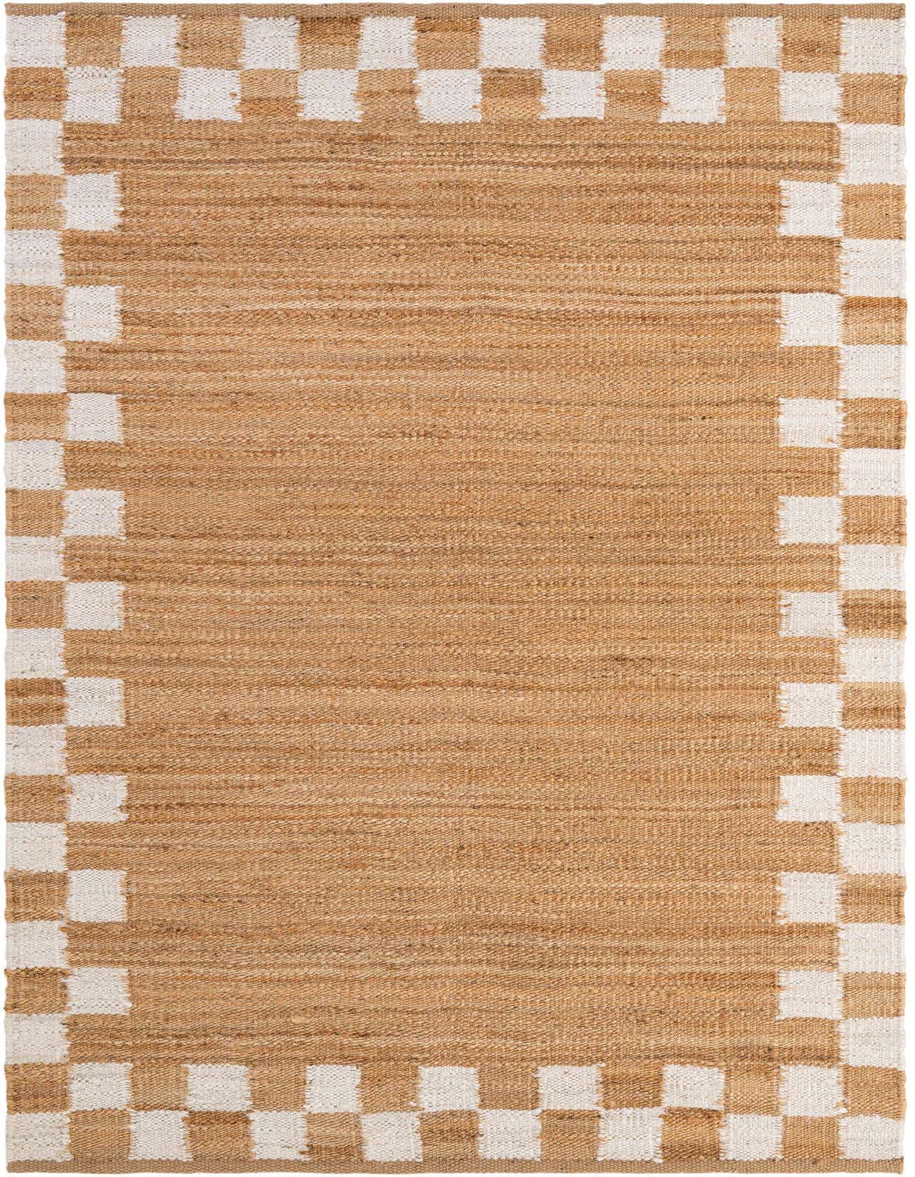 5' 1 x 8' Hand Woven Laurel Handwoven Jute Rug