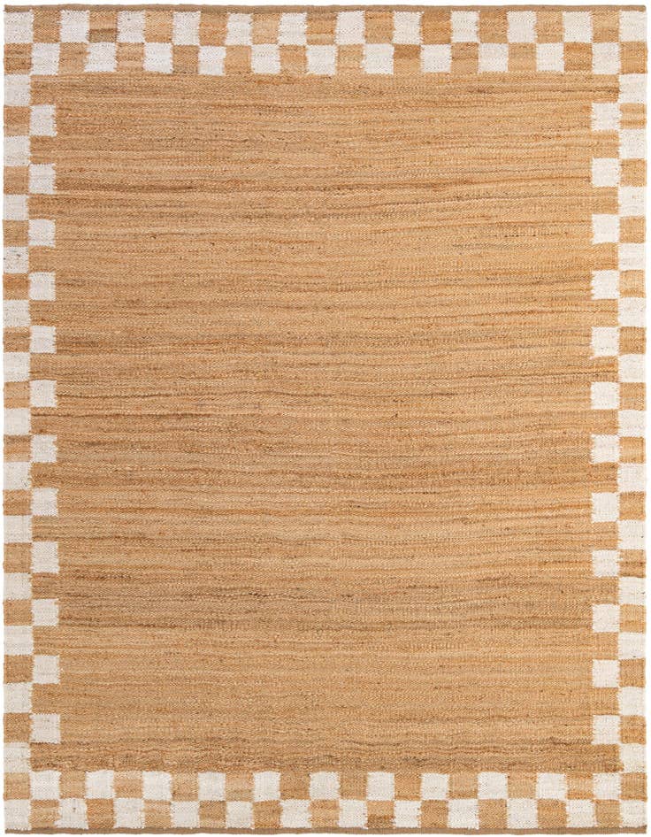 Detail image of 7' 10 x 10' Hand Woven Laurel Handwoven Jute Rug