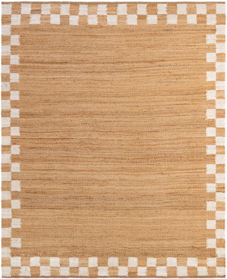 Detail image of 7' 10 x 10' Hand Woven Laurel Handwoven Jute Rug