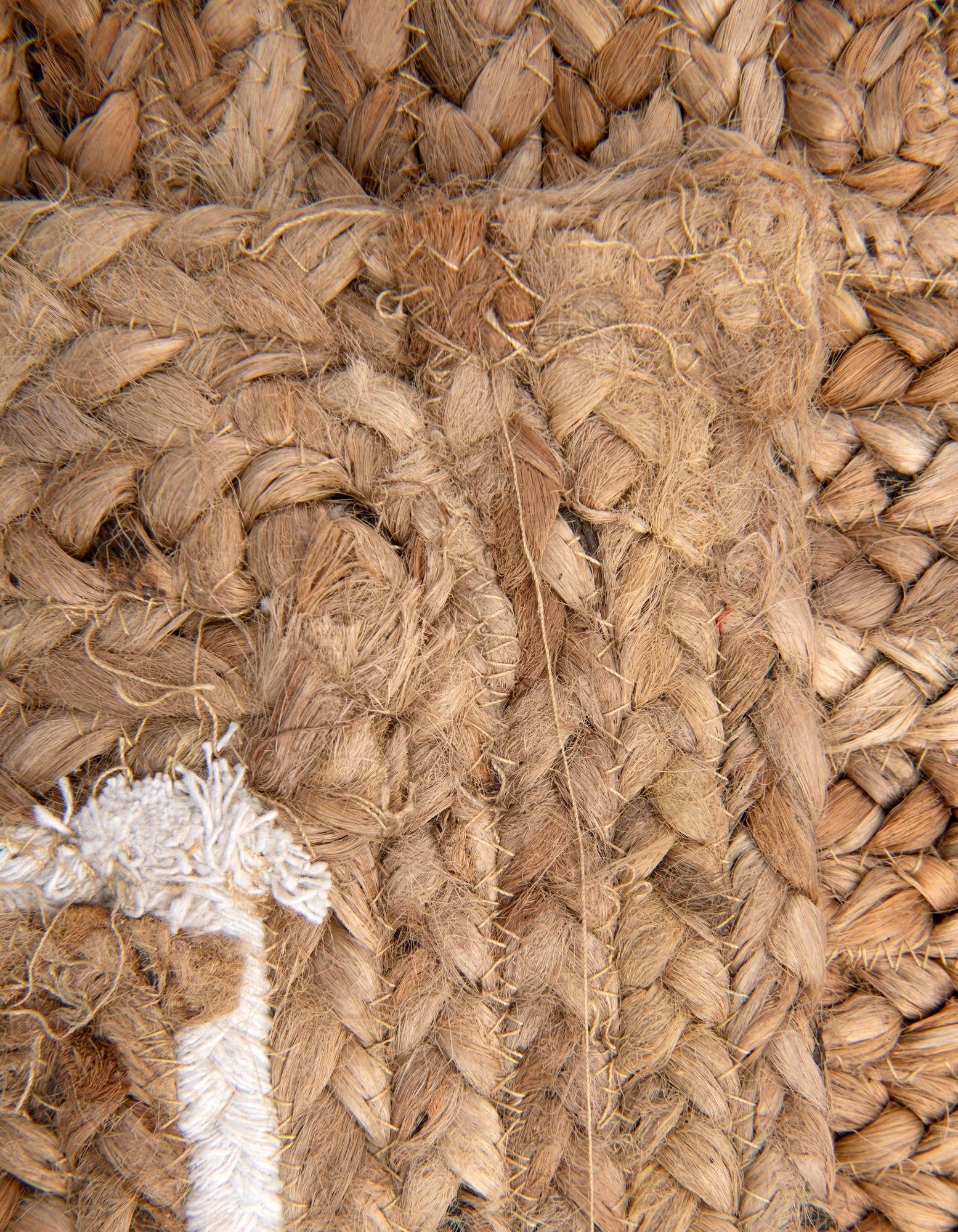 65cm x 150cm Hecho a mano Braided Jute Alfombra Pasillera
