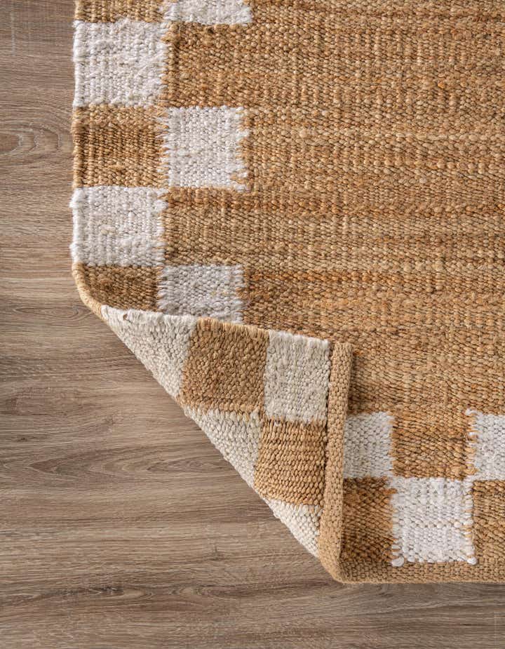 2' x 6' 1 Hand Woven Laurel Handwoven Jute Runner Rug
