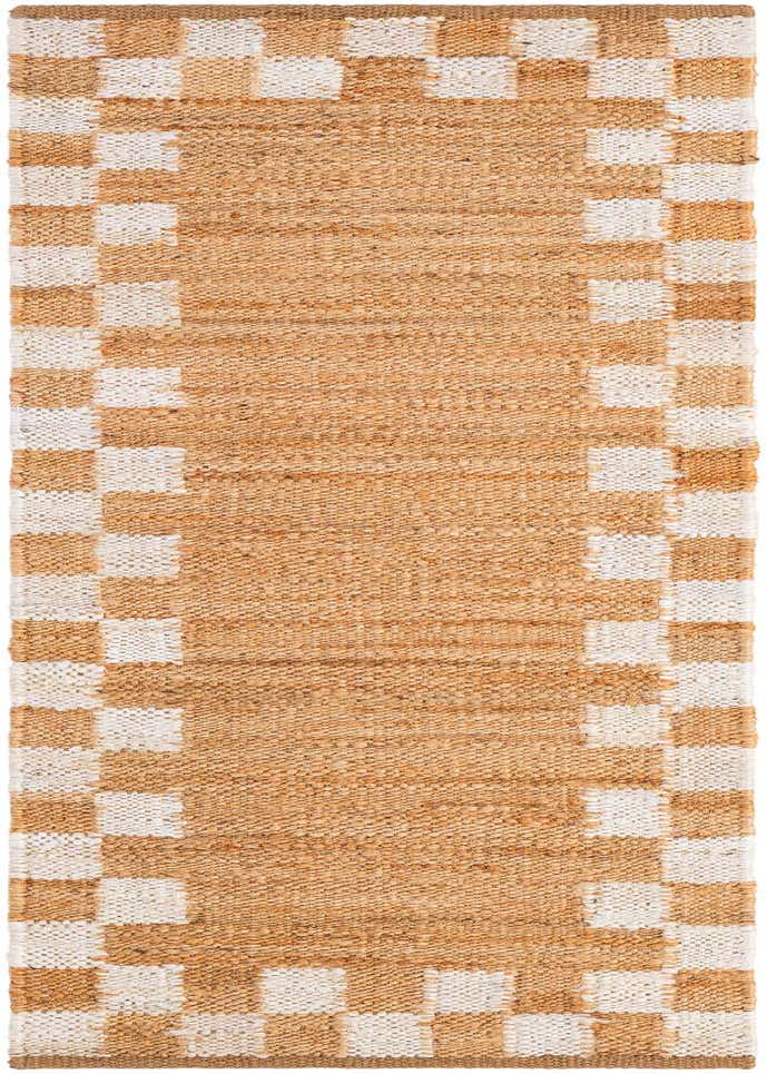 2' x 6' 1 Hand Woven Laurel Handwoven Jute Runner Rug