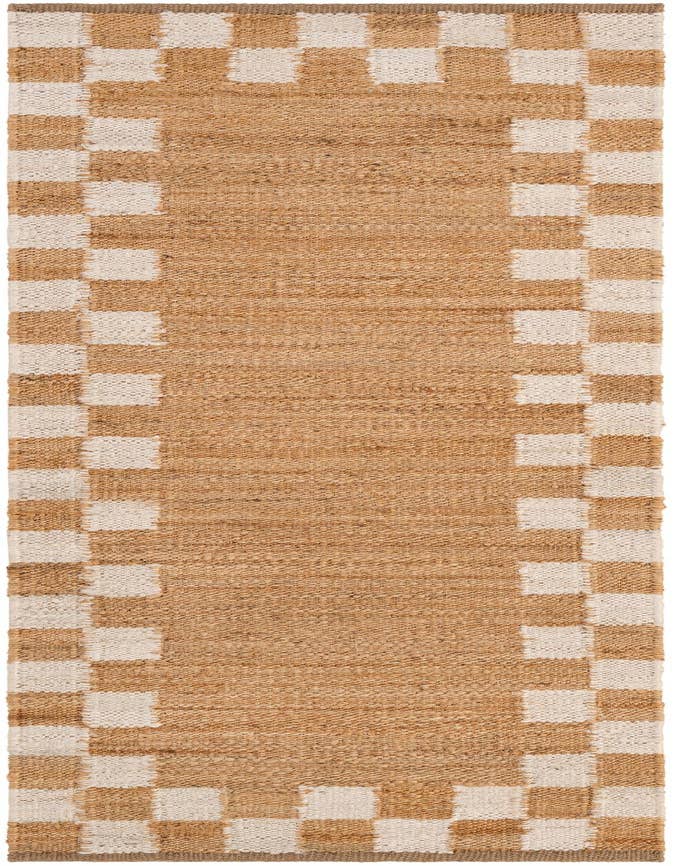 Detail image of 2' 7 x 8' Hand Woven Laurel Handwoven Jute Runner Rug