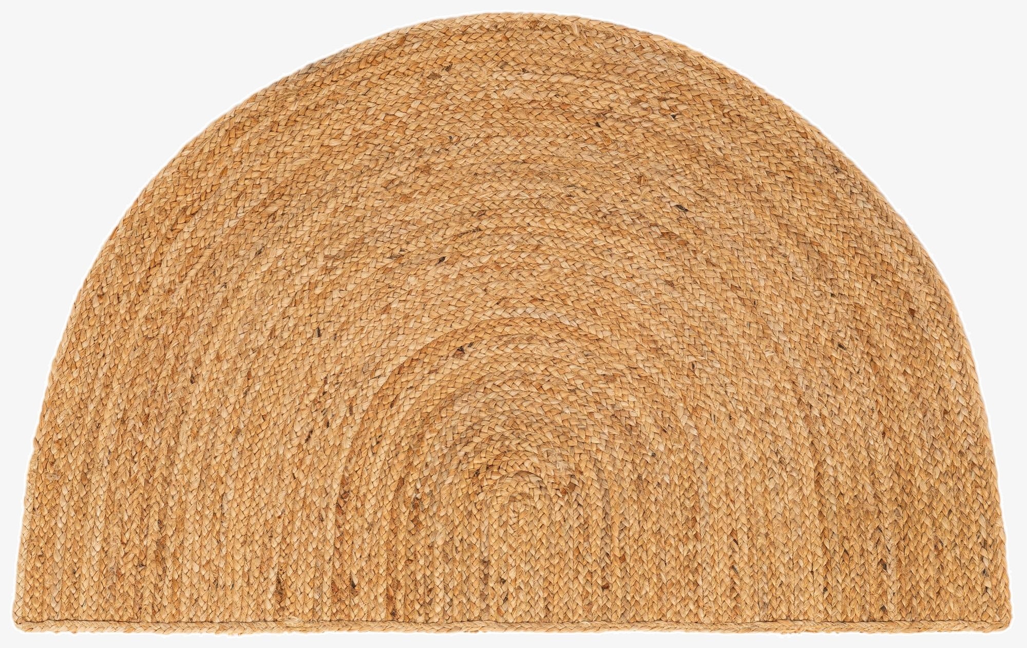 Primary image 2' 7 x 4' 1  Hand Braided Jute Hearth Rug