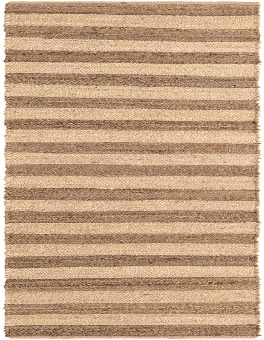 Detail image of 2' 7 x 10'  Hand Braided Jute Runner Rug