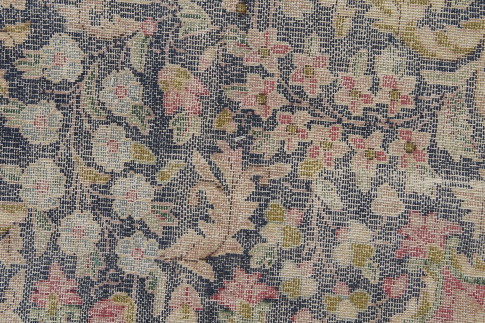 8' 8 x 11' 7 Hand Knotted Ultra Vintage Persian Wool Rug