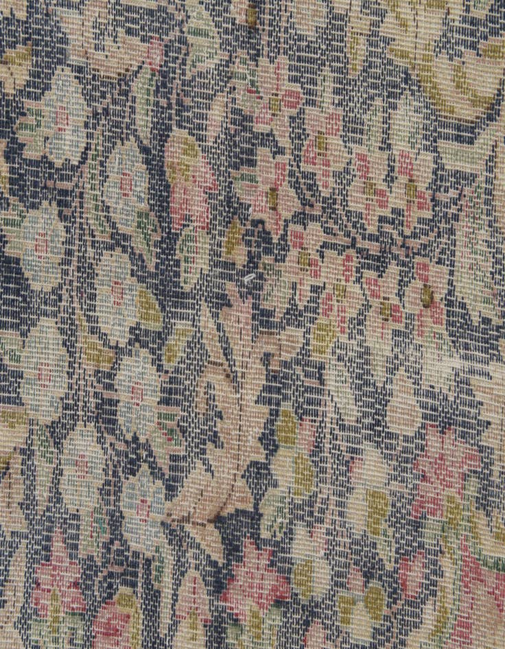 Detail image of 8' 8 x 11' 7  Hand Knotted Ultra Vintage Persian Wool Rug