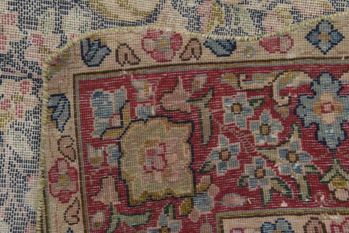 8' 8 x 11' 7 Hand Knotted Ultra Vintage Persian Wool Rug