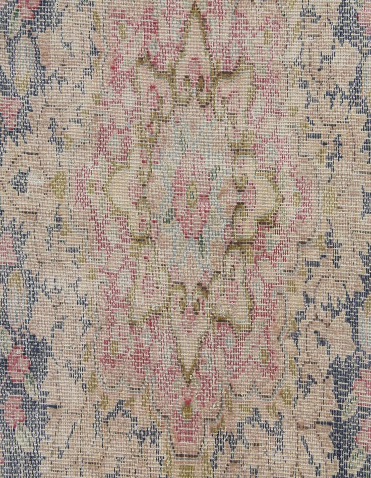 Detail image of 8' 8 x 11' 7  Hand Knotted Ultra Vintage Persian Wool Rug