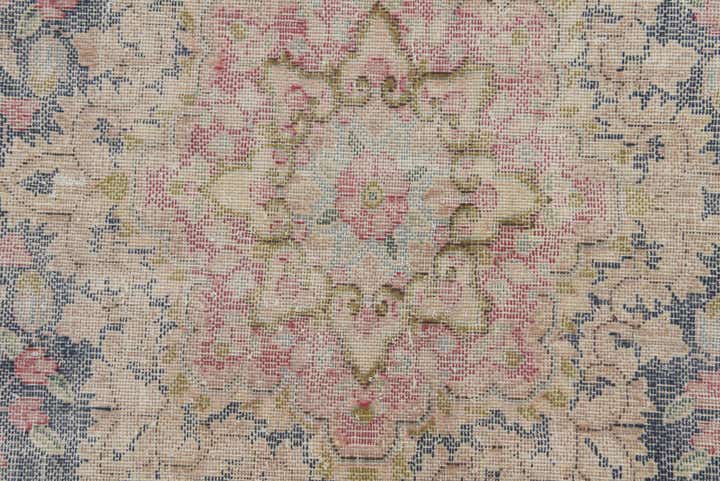 8' 8 x 11' 7 Hand Knotted Ultra Vintage Persian Wool Rug