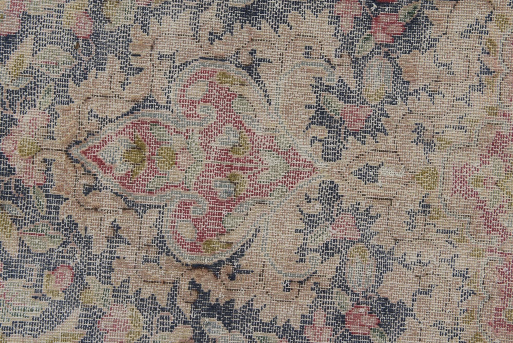 8' 8 x 11' 7 Hand Knotted Ultra Vintage Persian Wool Rug