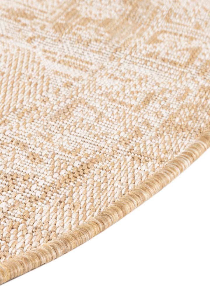 7' 10 x 10' Easy-Clean Aztec Indoor / Outdoor Oval Rug