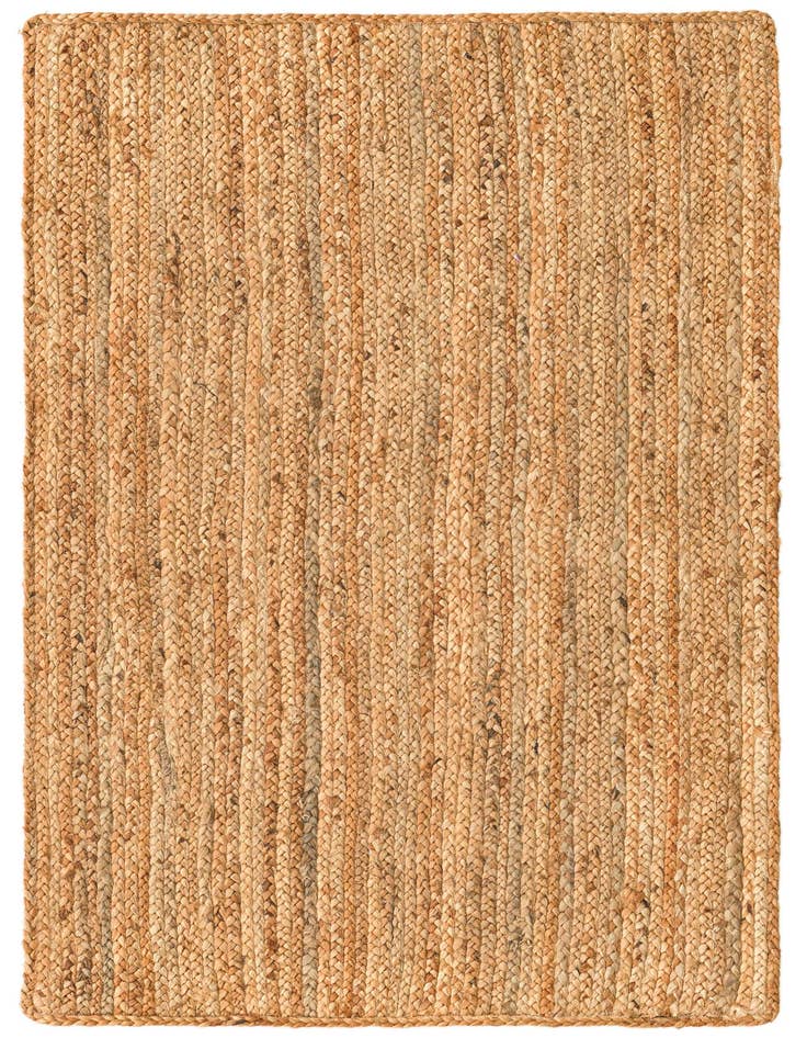 Detail image of 3' 3 x 5' 1  Hand Braided Jute Luxe Rug