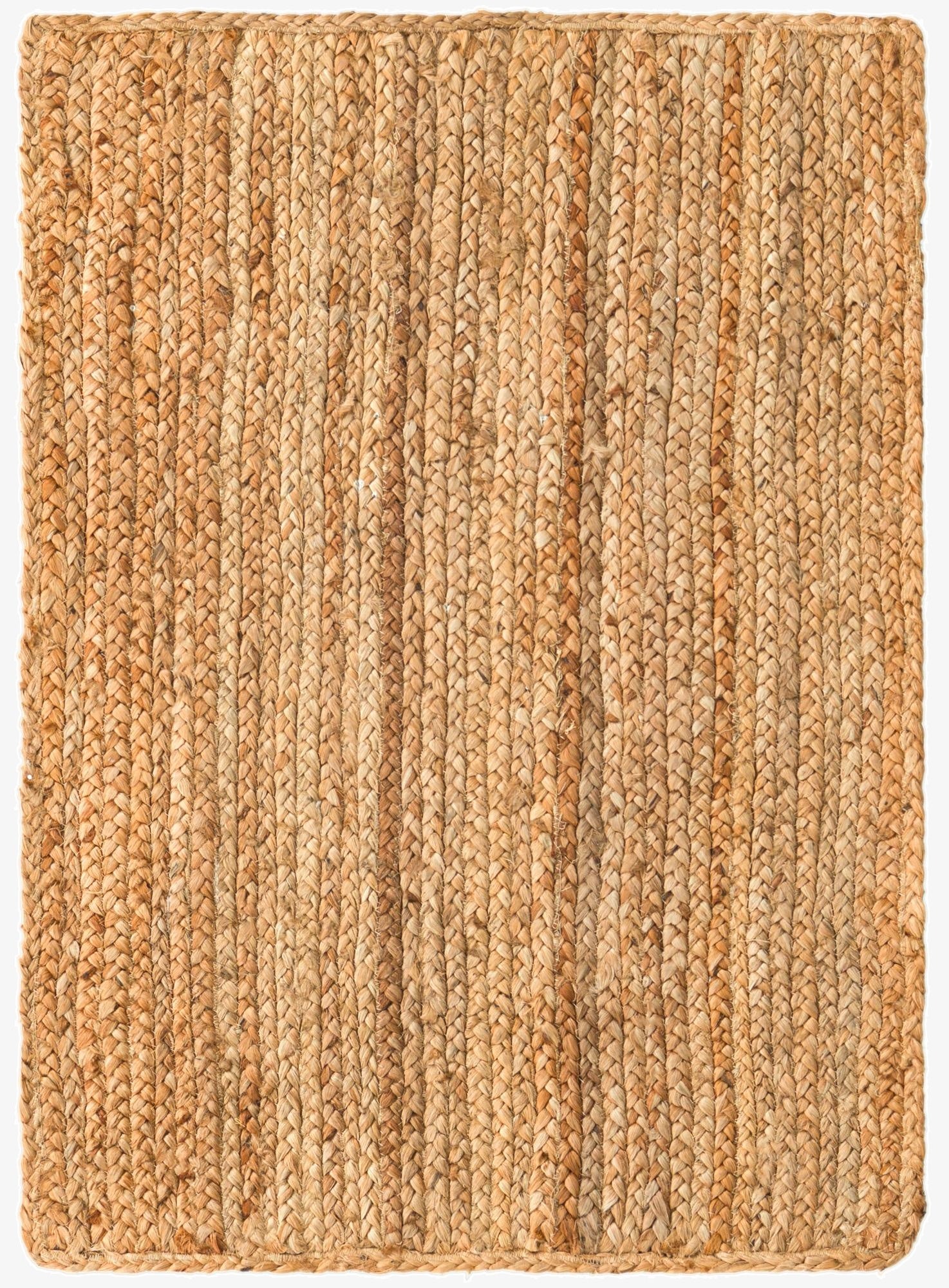 Primary image 2' x 3' 1  Hand Braided Jute Luxe Rug