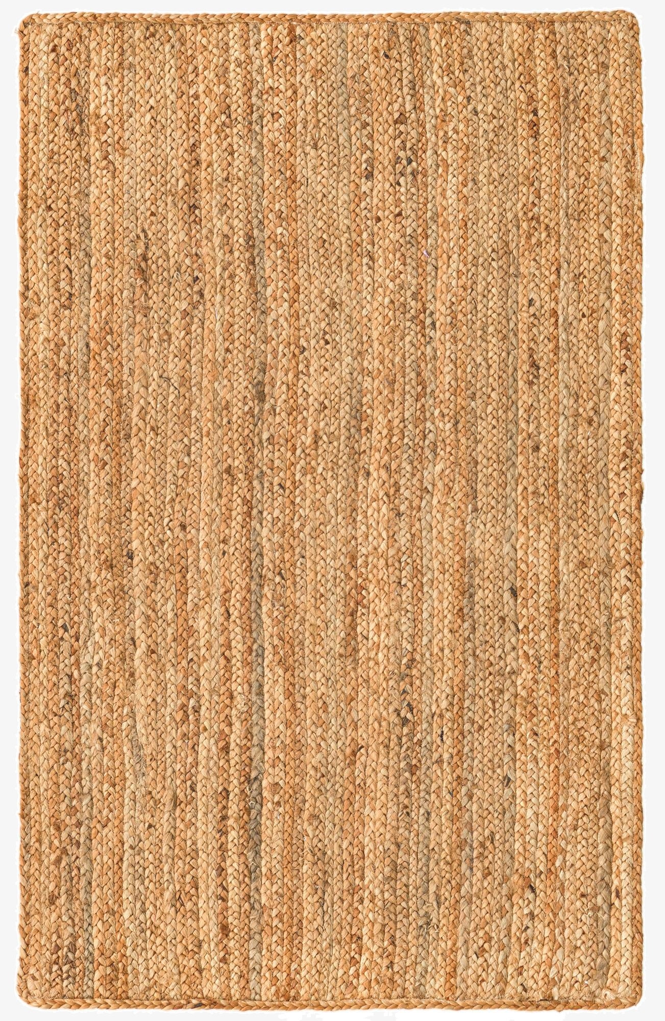 3' 3 x 5' 1  Hand Braided Jute Luxe Rug