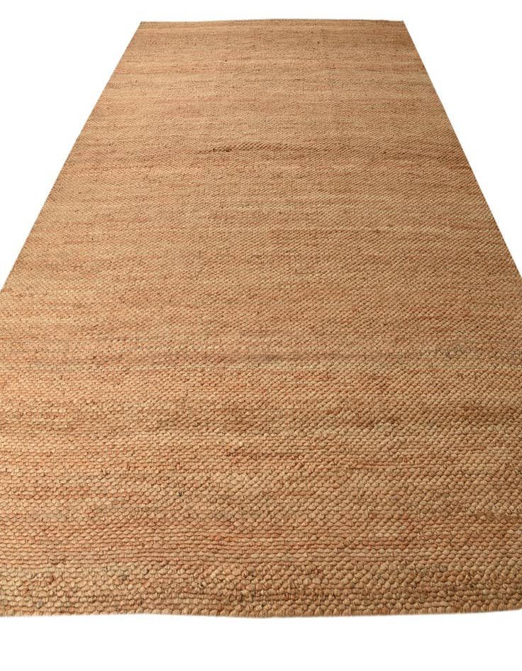 Detail image of 12' 2 x 14' 10 Hand Woven Braided Jute Rug