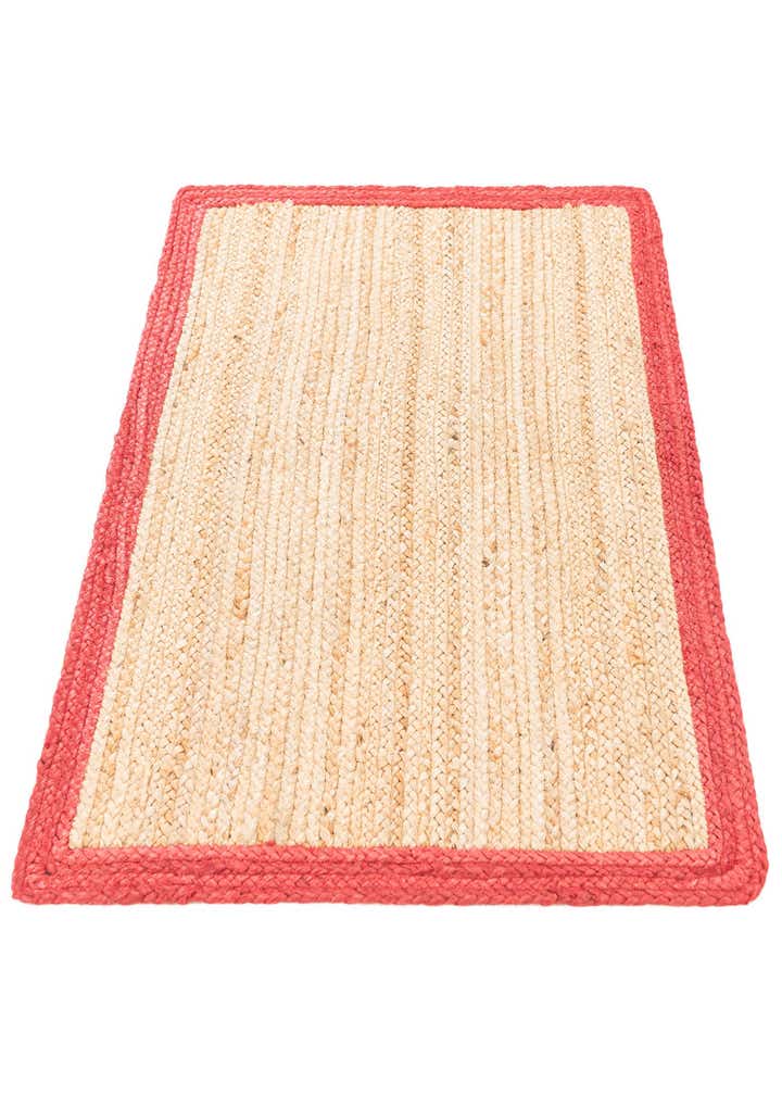 2' x 3' Handmade Braided Jute Rug