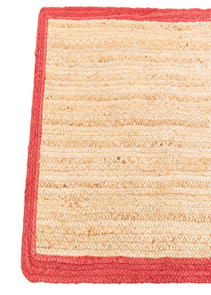 2' x 3' Handmade Braided Jute Rug