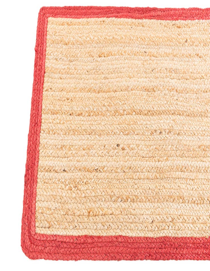 Detail image of 2' x 3' Handmade Braided Jute Rug