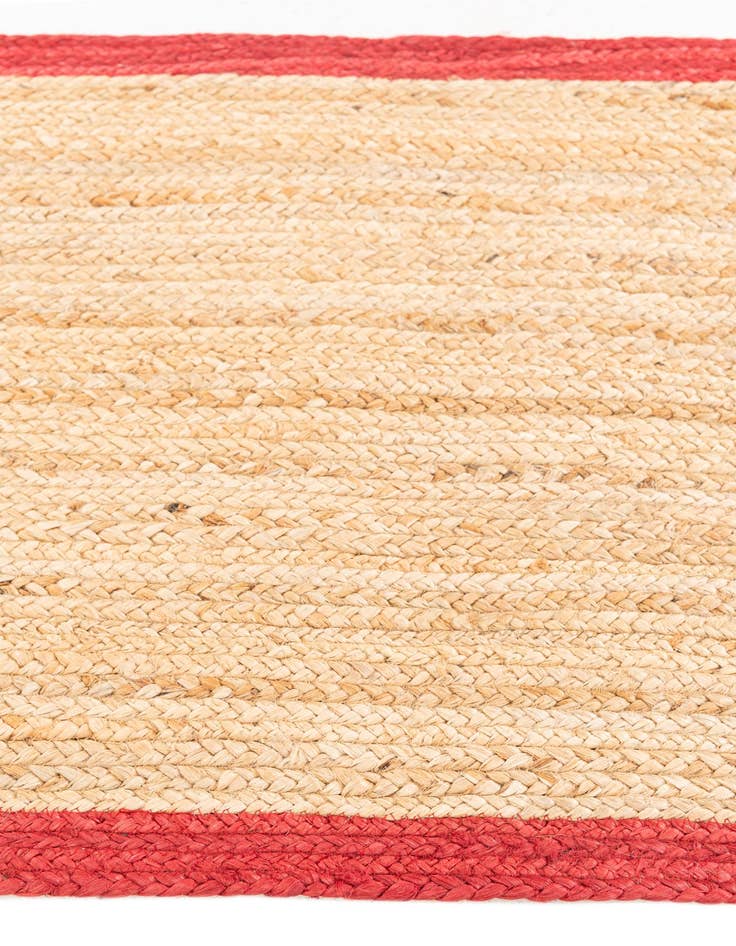 Detail image of 2' x 3' Handmade Braided Jute Rug