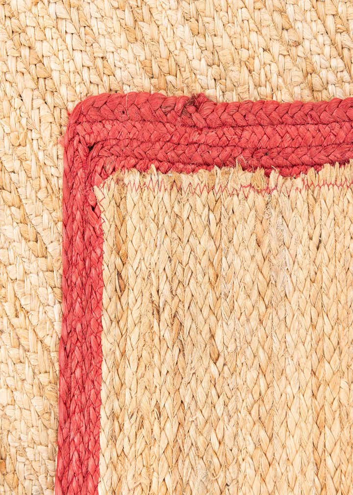 2' x 3' Handmade Braided Jute Rug