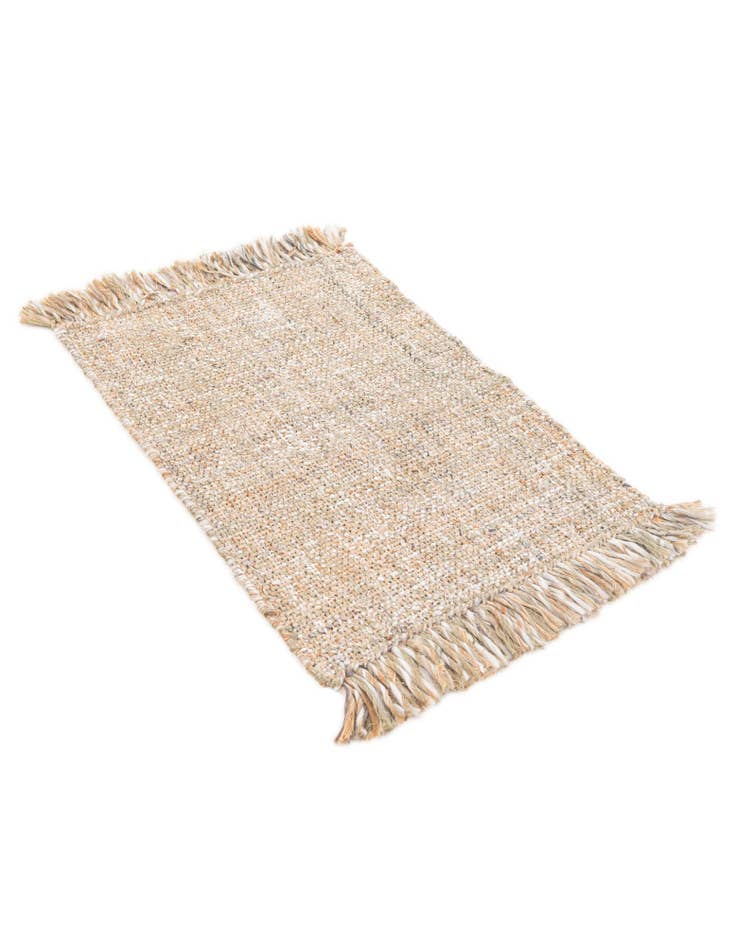 Detail image of 2' 2 x 3' Handmade Braided Jute Rug