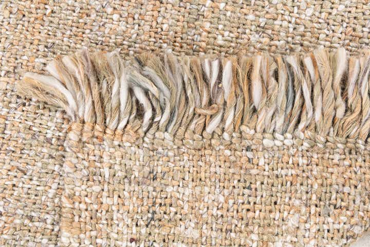 2' 2 x 3' Handmade Braided Jute Rug