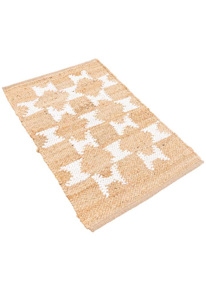 2' x 3' Handmade Braided Jute Rug