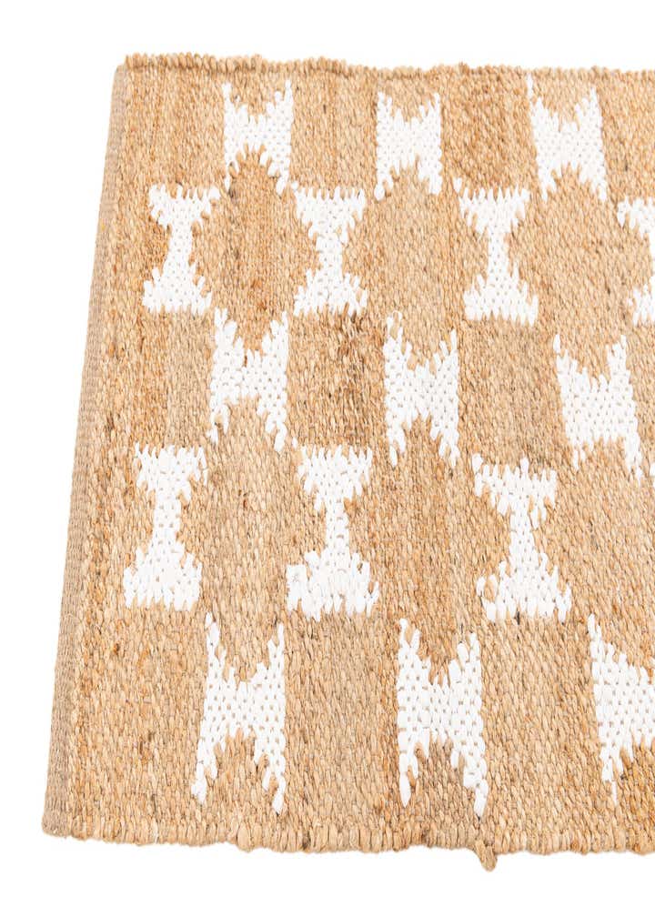 2' x 3' Handmade Braided Jute Rug
