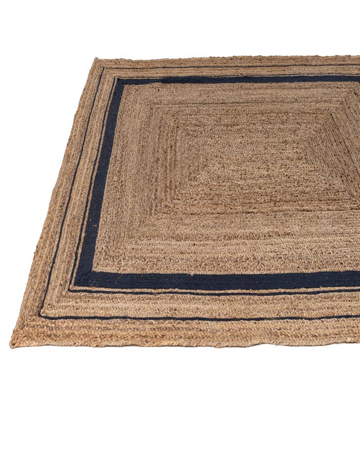 Detail image of 7' x 9' Braided Jute Rug