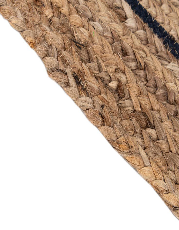 Detail image of 7' x 9' Braided Jute Rug