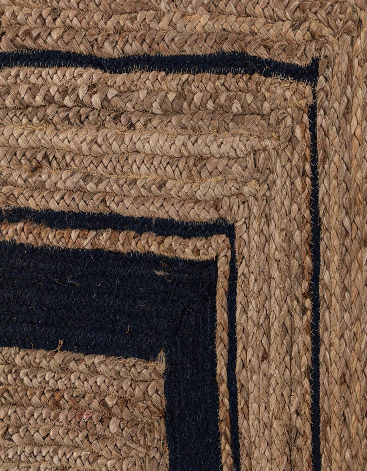 Detail image of 7' x 9' Braided Jute Rug