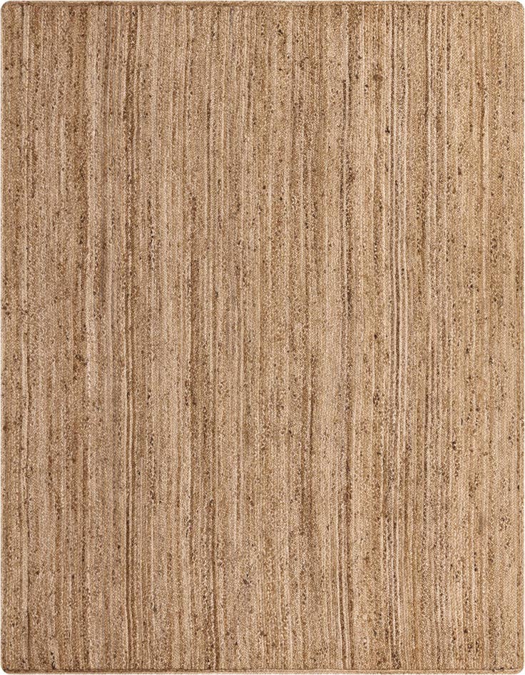 Detail image of 9' x 12' 2  Hand Braided Jute Rug