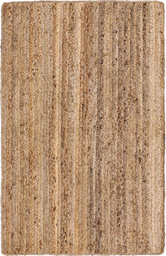 100cm x 155cm Handgefertigt Braided Jute Teppich