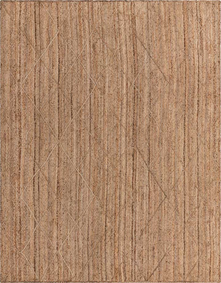 9' x 12' 2 Handmade Braided Jute Rug