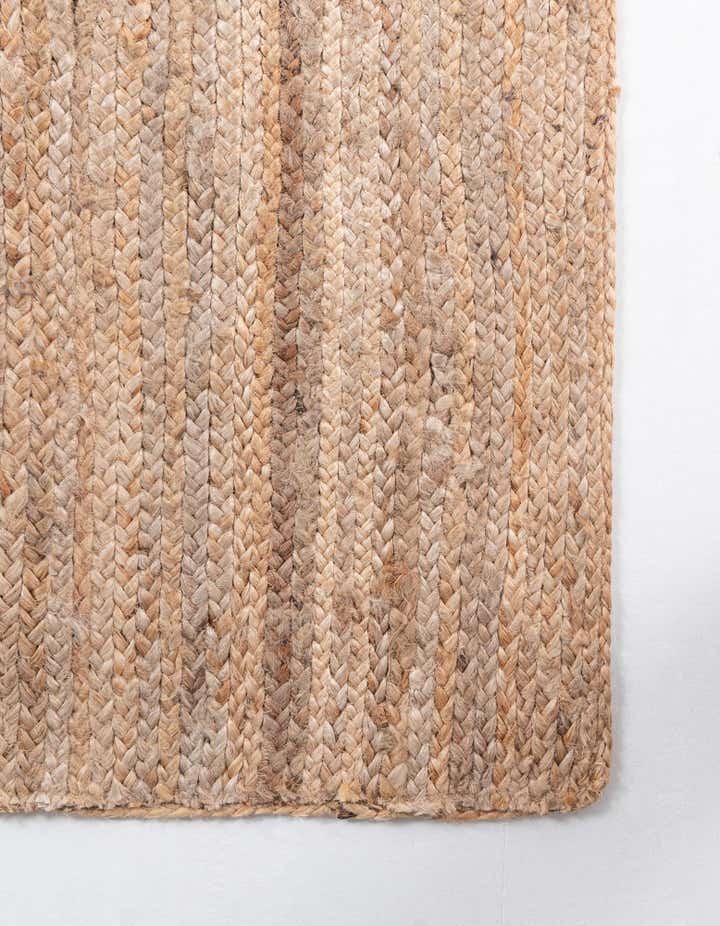 9' x 12' 2 Handmade Braided Jute Rug