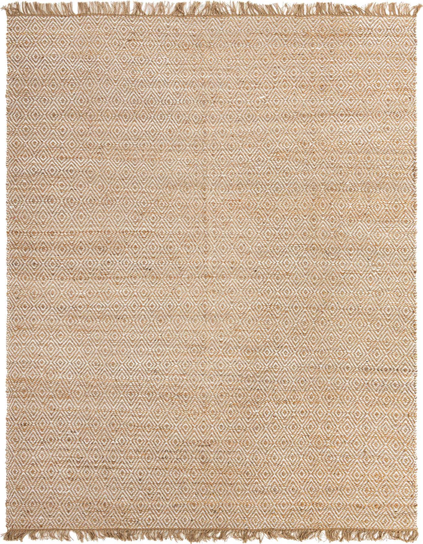 10' x 14' 1 Hand Woven Braided Jute Rug