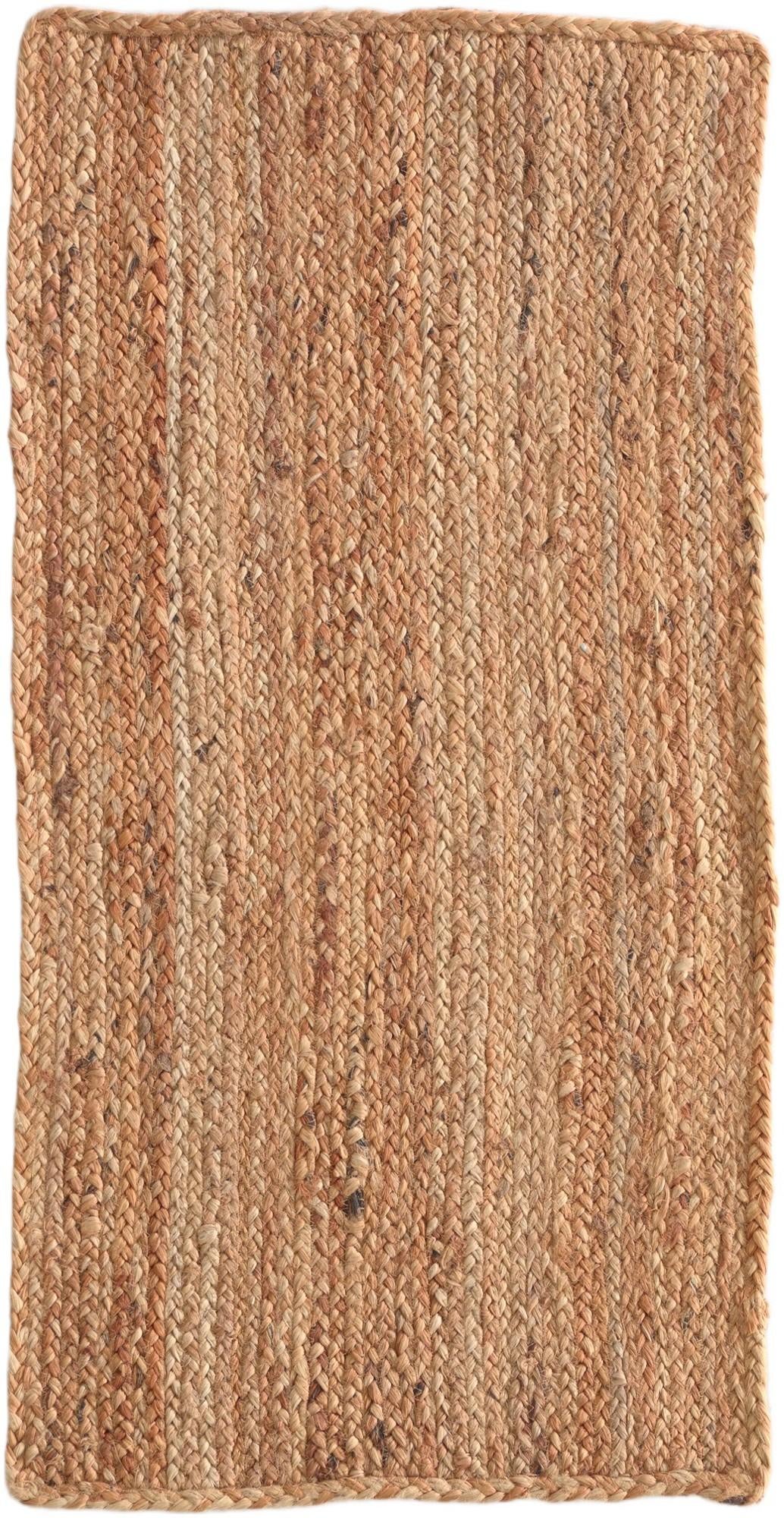 50cm x 100cm Handmade Braided Jute Rug
