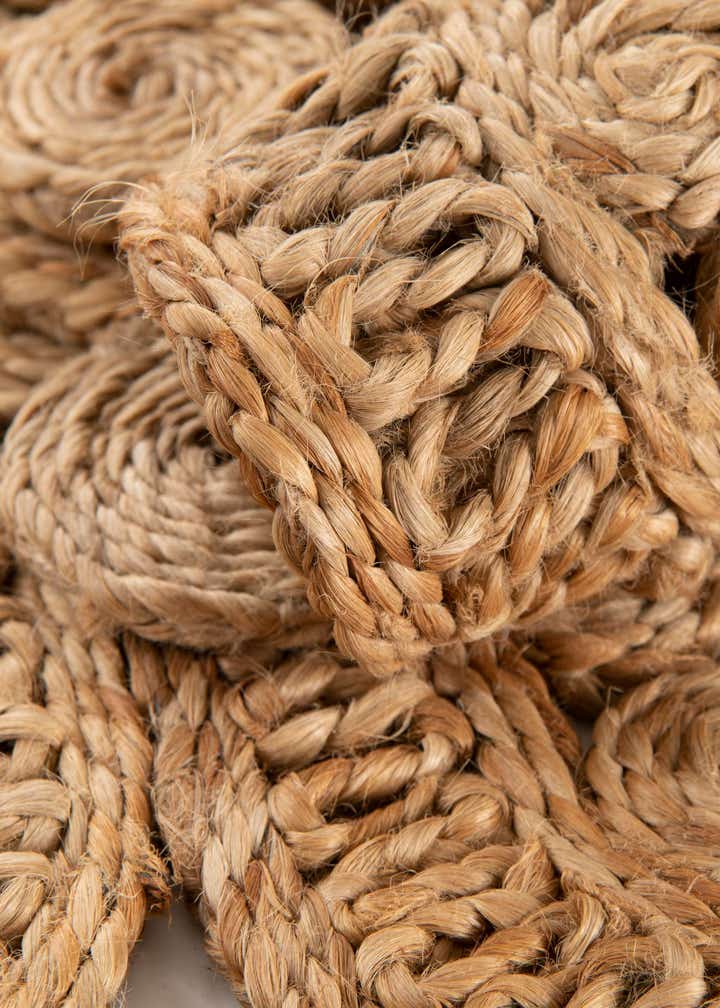9' x 12' Handmade Braided Jute Rug