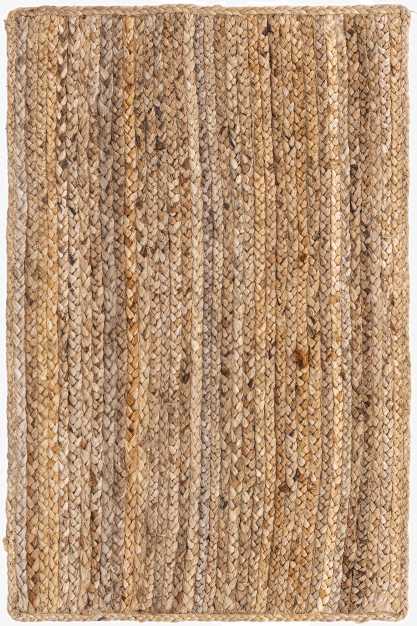 Primary image 2' x 3' 1  Hand Braided Jute Rug